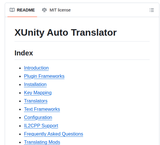 XUnity Auto Translator — изображение проекта