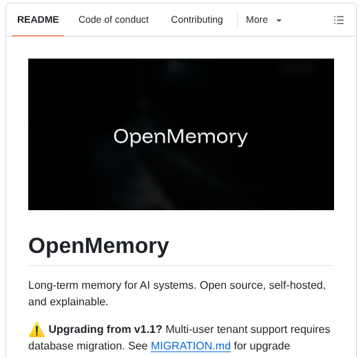 OpenMemory