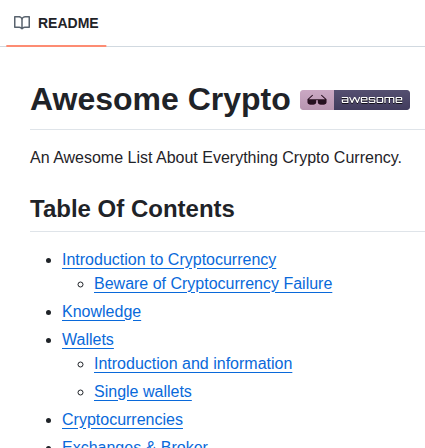 awesome-crypto
