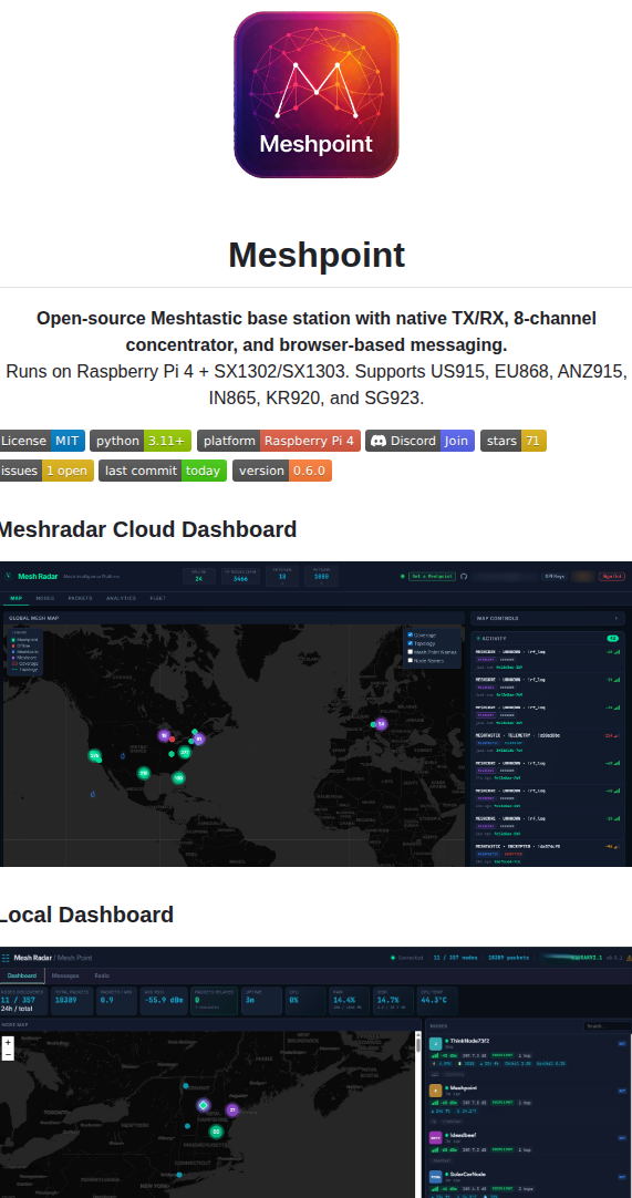 Meshpoint — изображение проекта