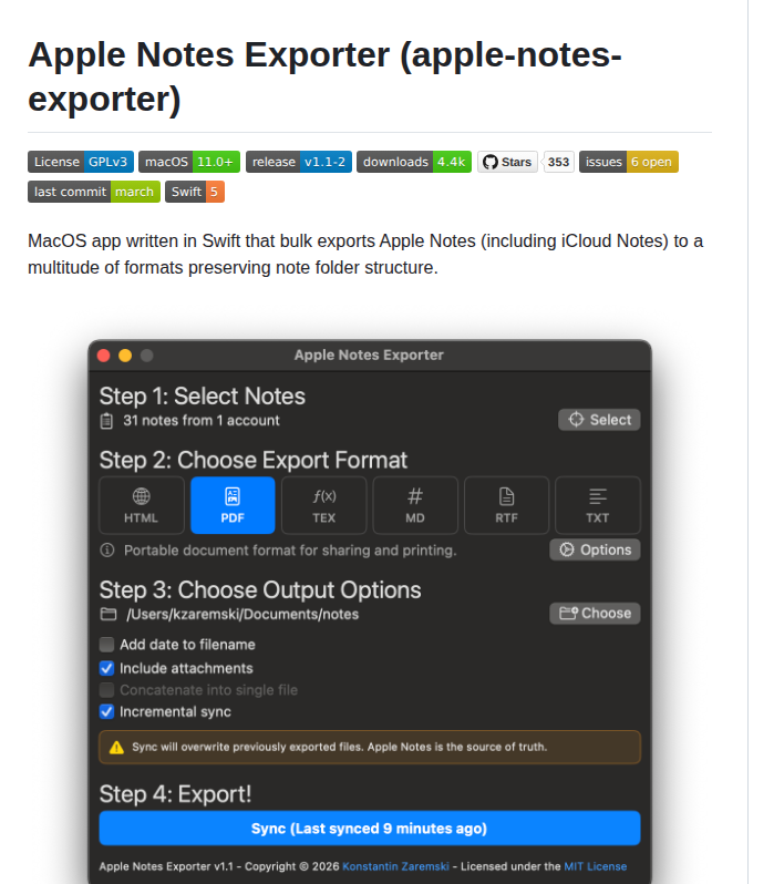 apple-notes-exporter