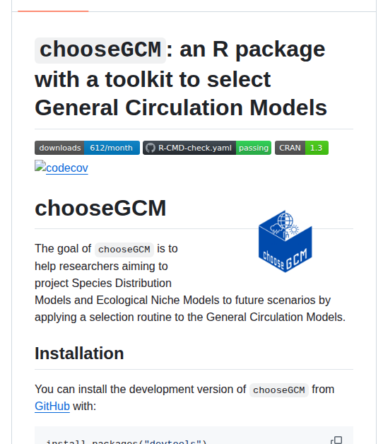 chooseGCM