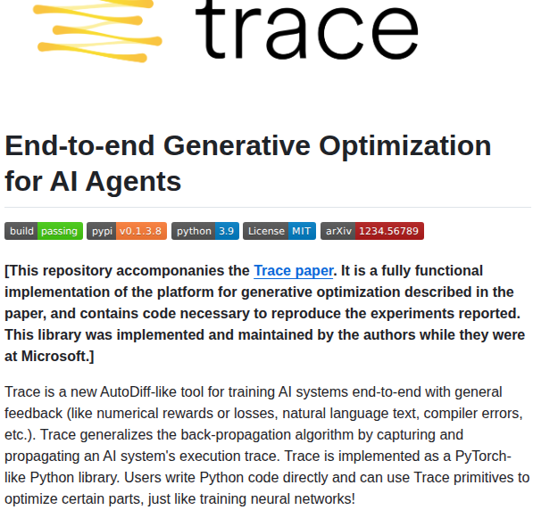 Trace — изображение проекта