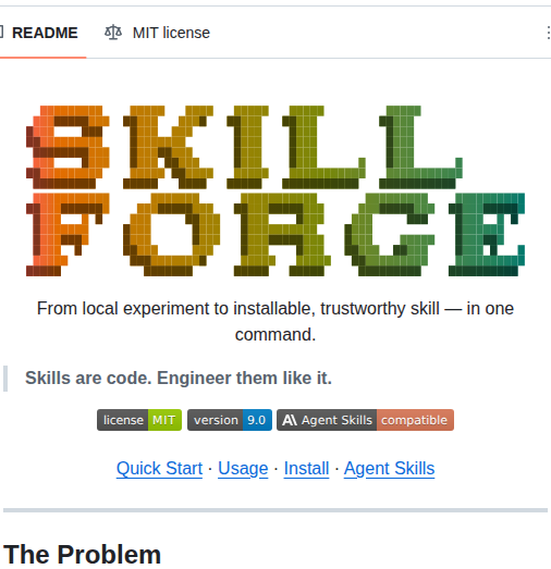 Skill Forge — проверка и подготовка навыков AI-агентов