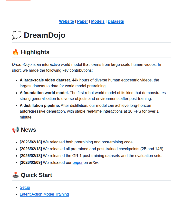 DreamDojo