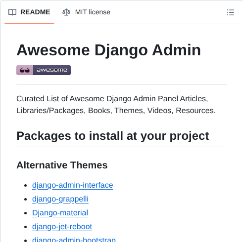 awesome-django-admin
