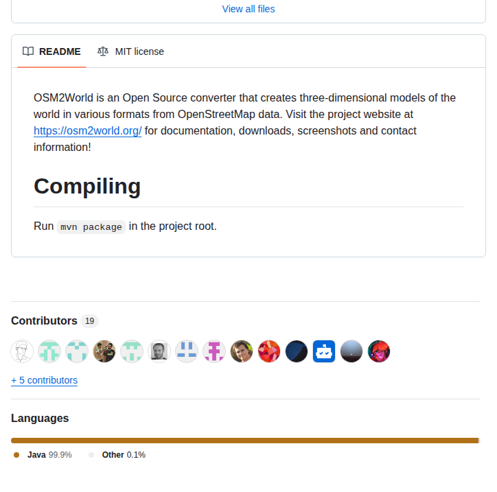 OSM2World — изображение проекта
