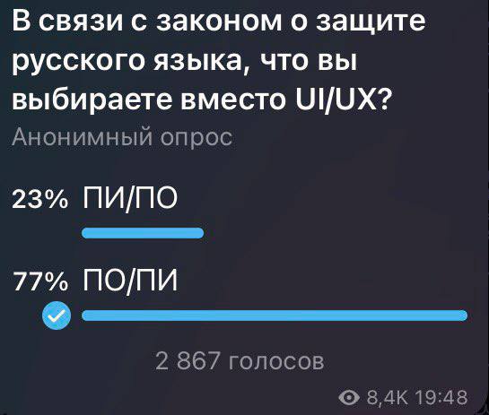 Пост из Telegram